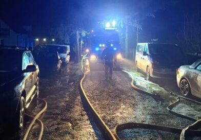 Tragiczny pożar warsztatu samochodowego pod Lubartowem. Strażacy znaleźli ciało mężczyzny