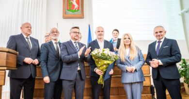 Karolina Pęk, Wojciech Kamiński i Tadeusz Łoboda z Nagrodami Miasta Lublin w dziedzinie sportu