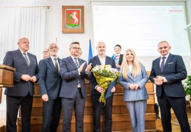Karolina Pęk, Wojciech Kamiński i Tadeusz Łoboda z Nagrodami Miasta Lublin w dziedzinie sportu