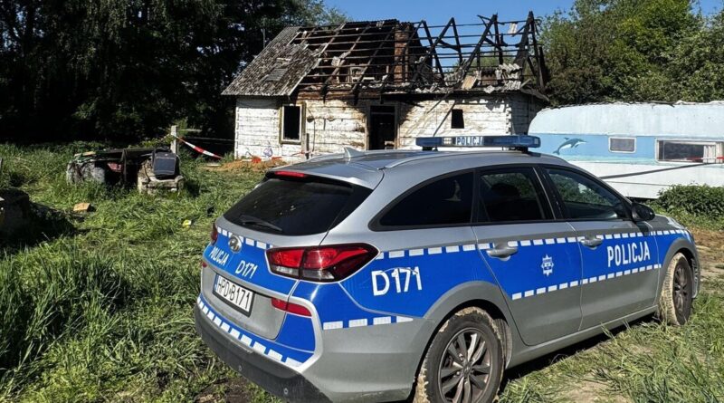 Tragiczny pożar domu pod Lublinem. Nie żyją dwie osoby