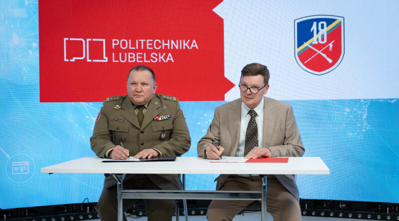 Od dronów po wozy bojowe. Politechnika Lubelska zacieśnia współpracę z wojskiem