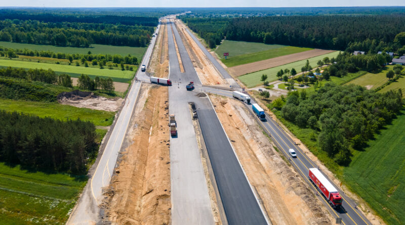 Budowa S19 między Lubartowem a Lublinem przekroczyła półmetek